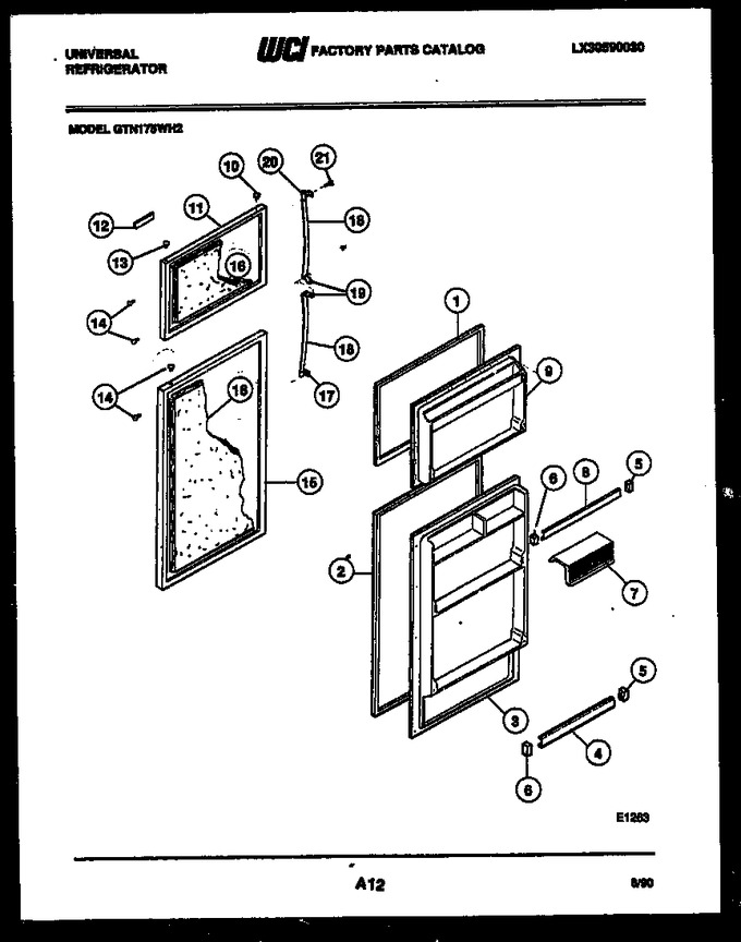 Diagram for GTN175WHD2