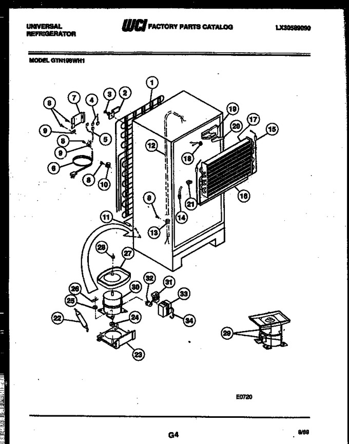 Diagram for GTN198WHD1