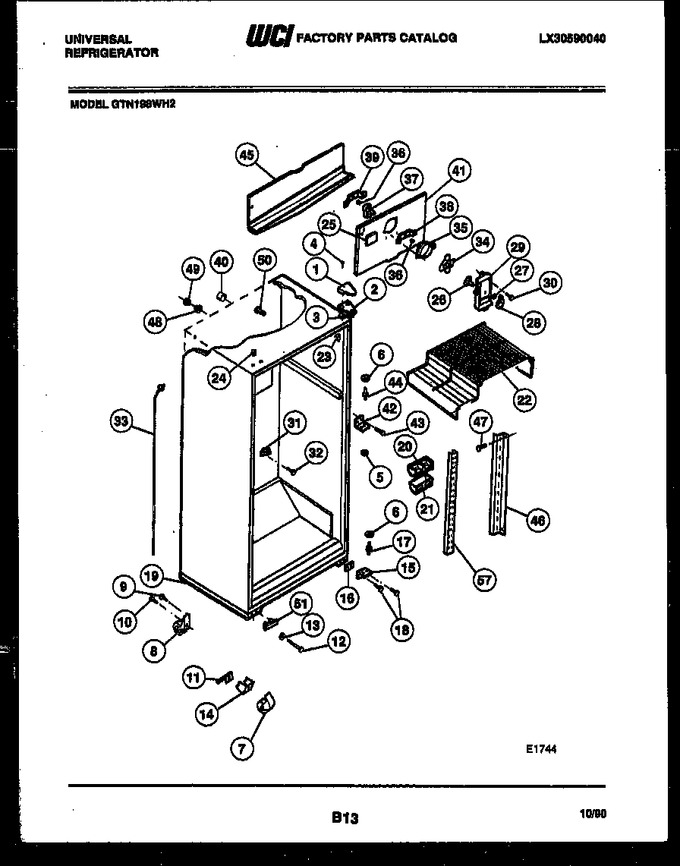 Diagram for GTN198WHD2