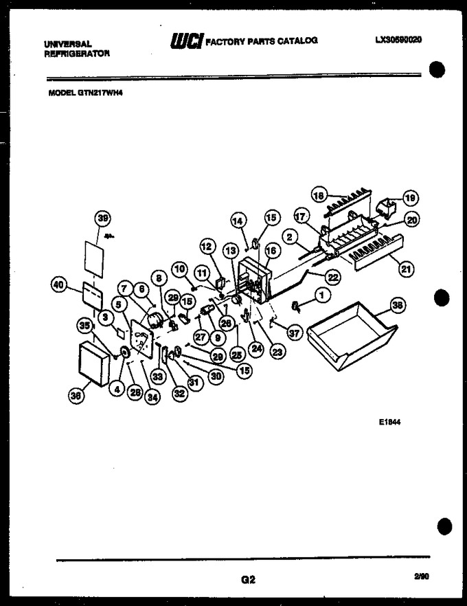 Diagram for GTN217WHD4