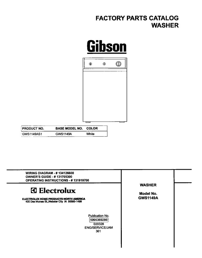 Diagram for GWS1149AS1