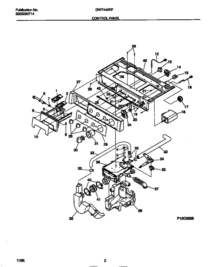Diagram for GWT445RFS0