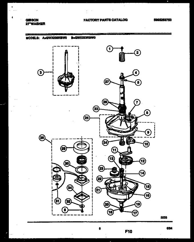 Diagram for GWX223RBW0