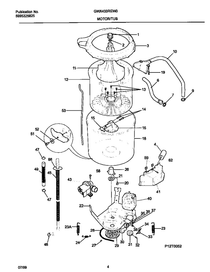 Diagram for GWX433REW0