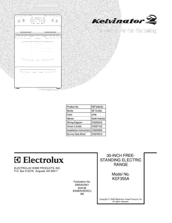 Diagram for KEF355ASJ