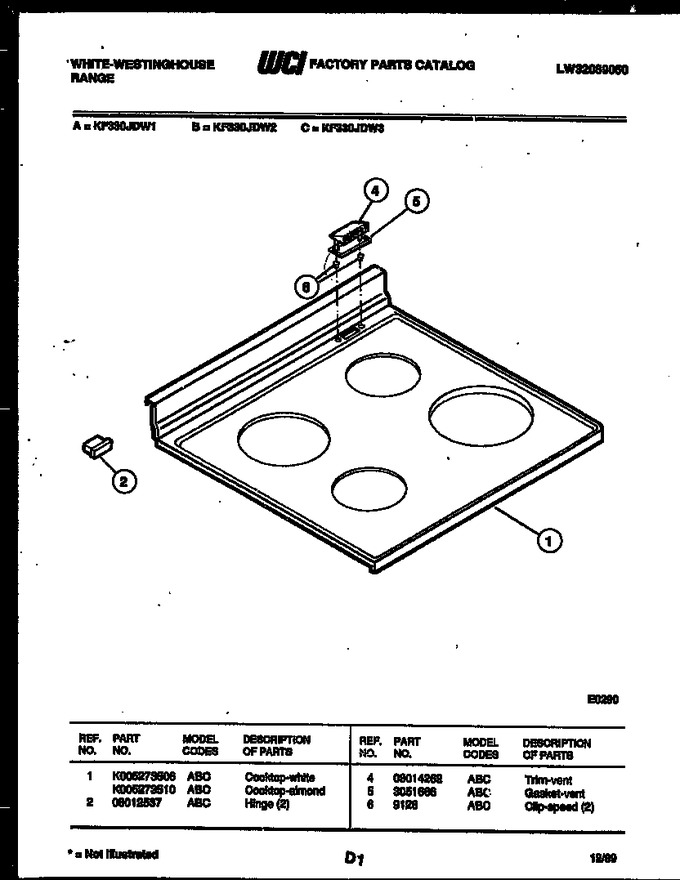 Diagram for KF330JDW3