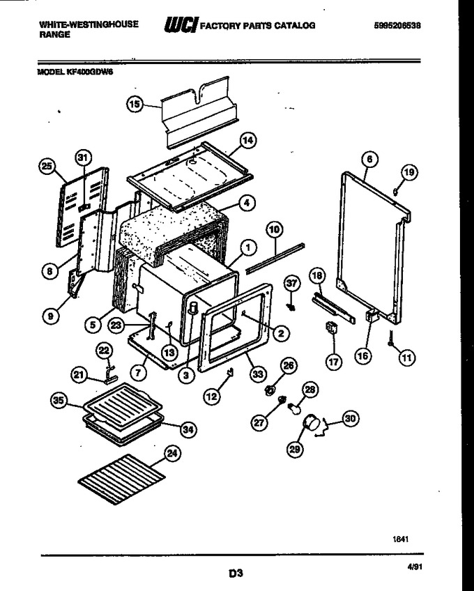 Diagram for KF400GDW6