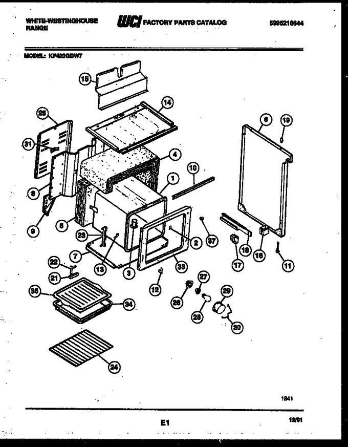 Diagram for KF420GDW7