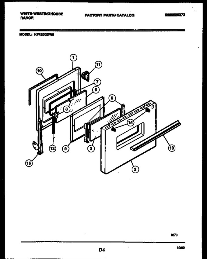Diagram for KF420GDW8