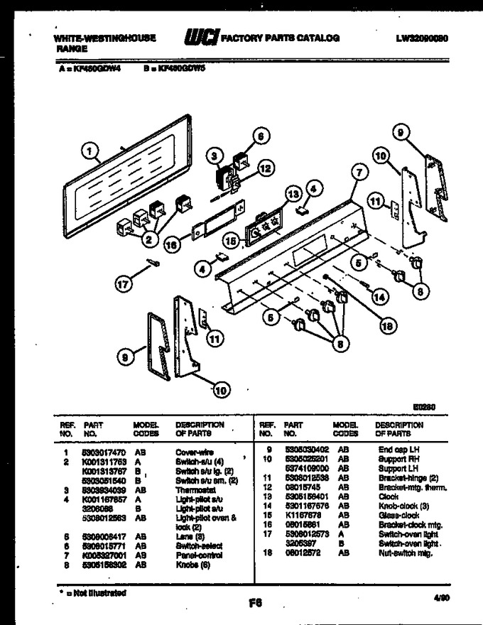Diagram for KF460GDW4