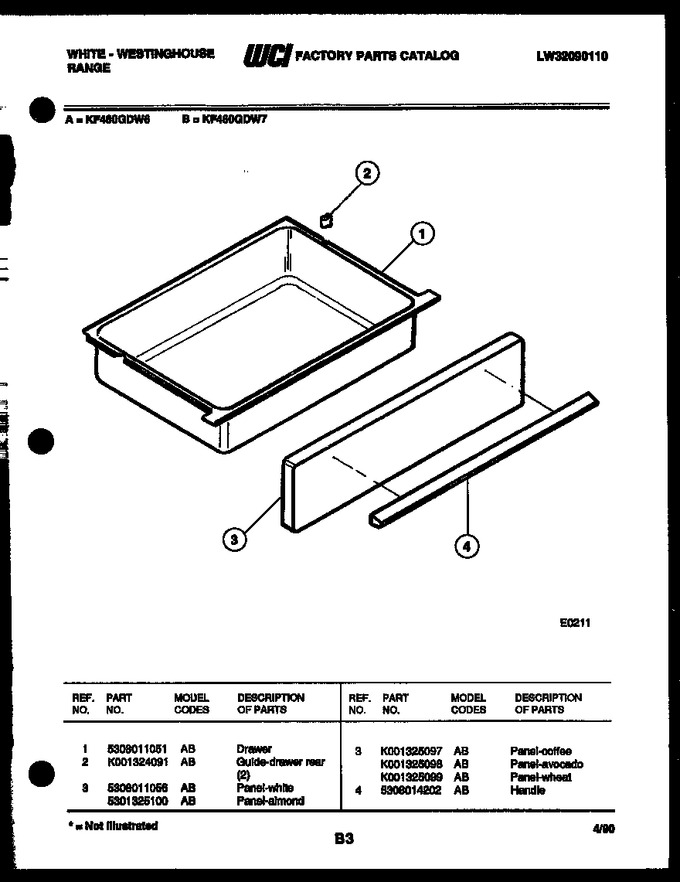 Diagram for KF460GDF7