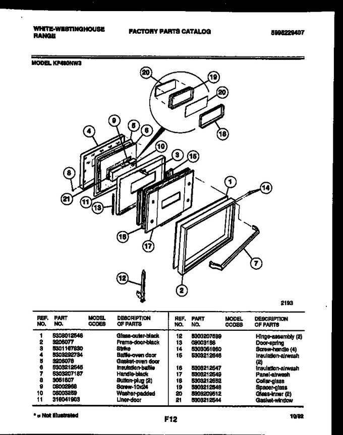 Diagram for KF480NW3
