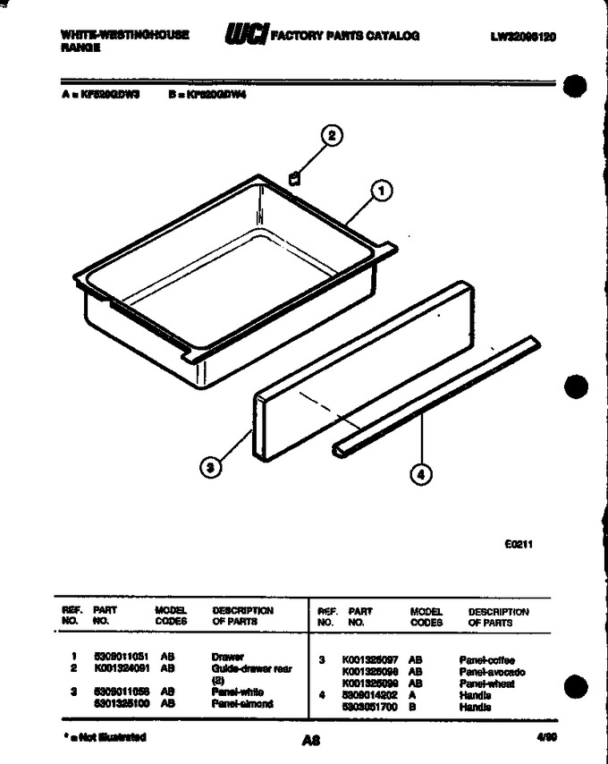 Diagram for KF520GDW3