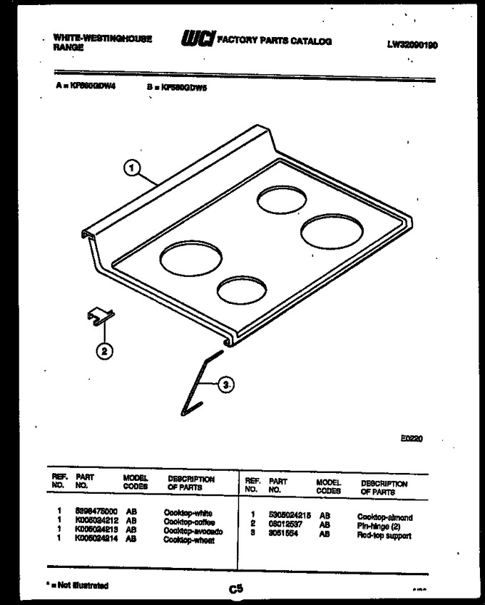 Diagram for KF560GDW5