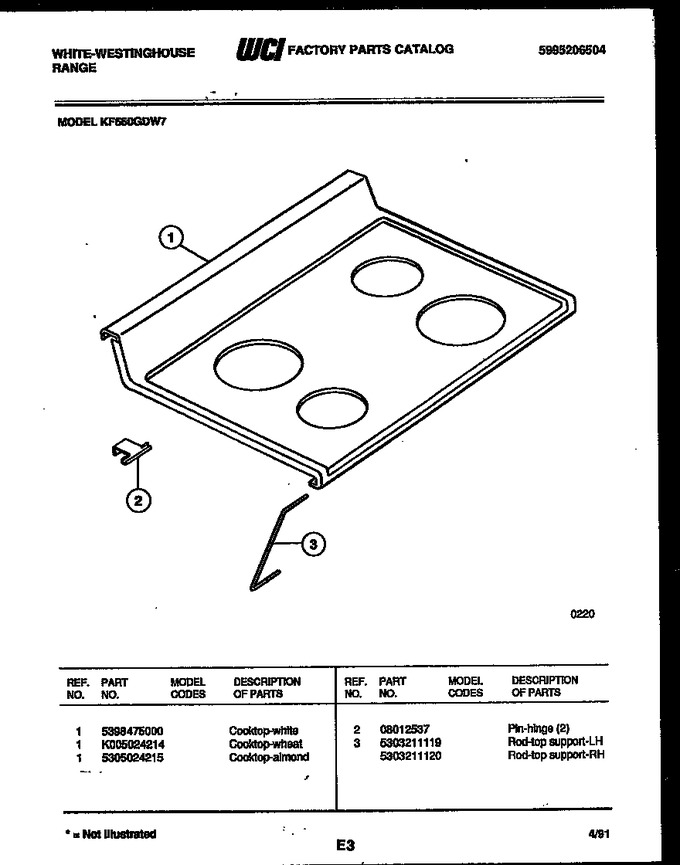 Diagram for KF560GDD7