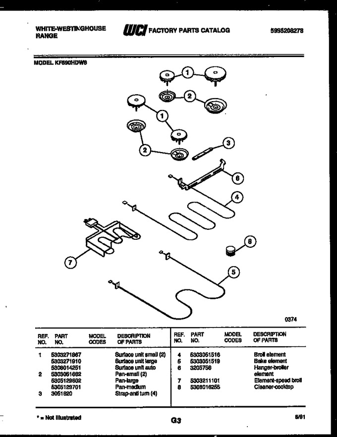 Diagram for KF590HDD6
