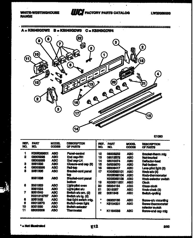Diagram for KS540GDW2