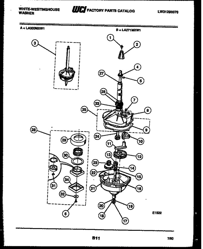 Diagram for LA300MXW1