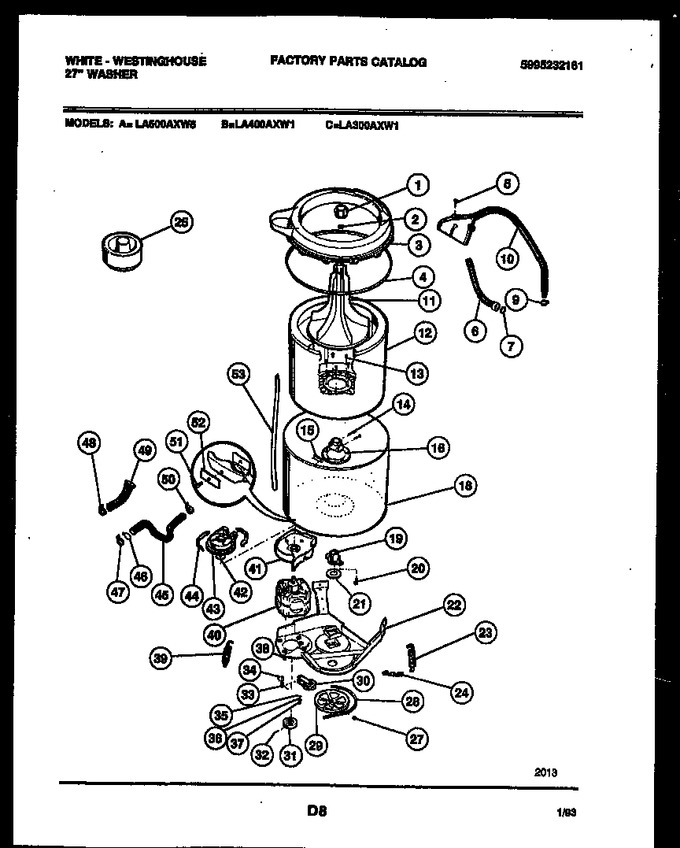 Diagram for LA500AXW5