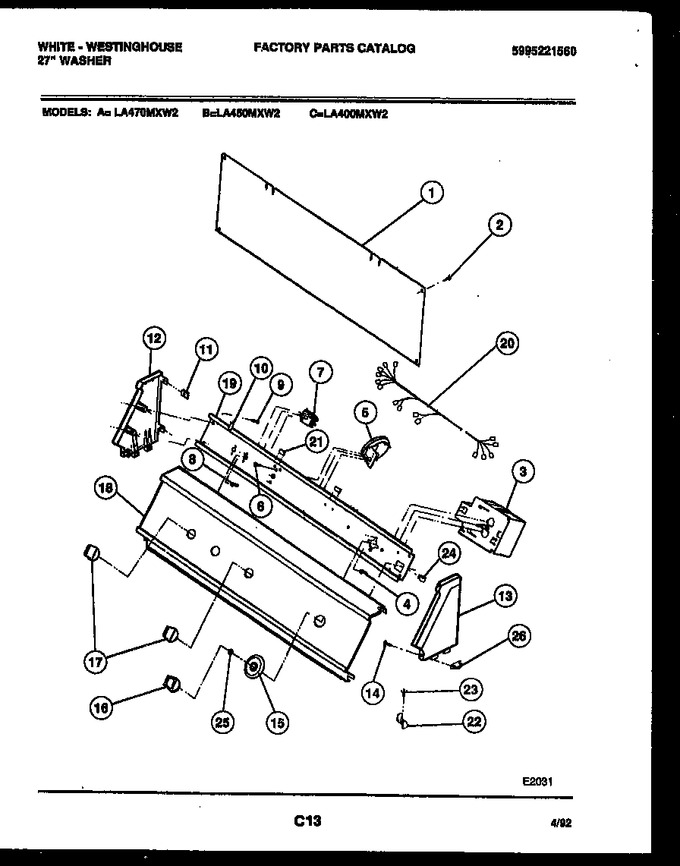 Diagram for LA450MXW2