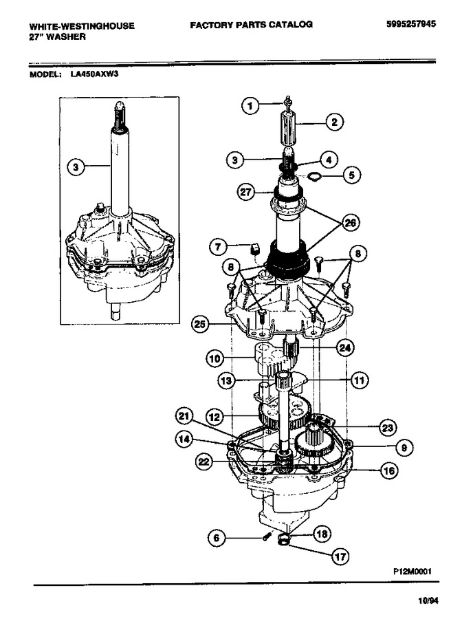Diagram for LA450AXW3