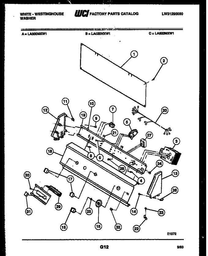 Diagram for LA800MXD1
