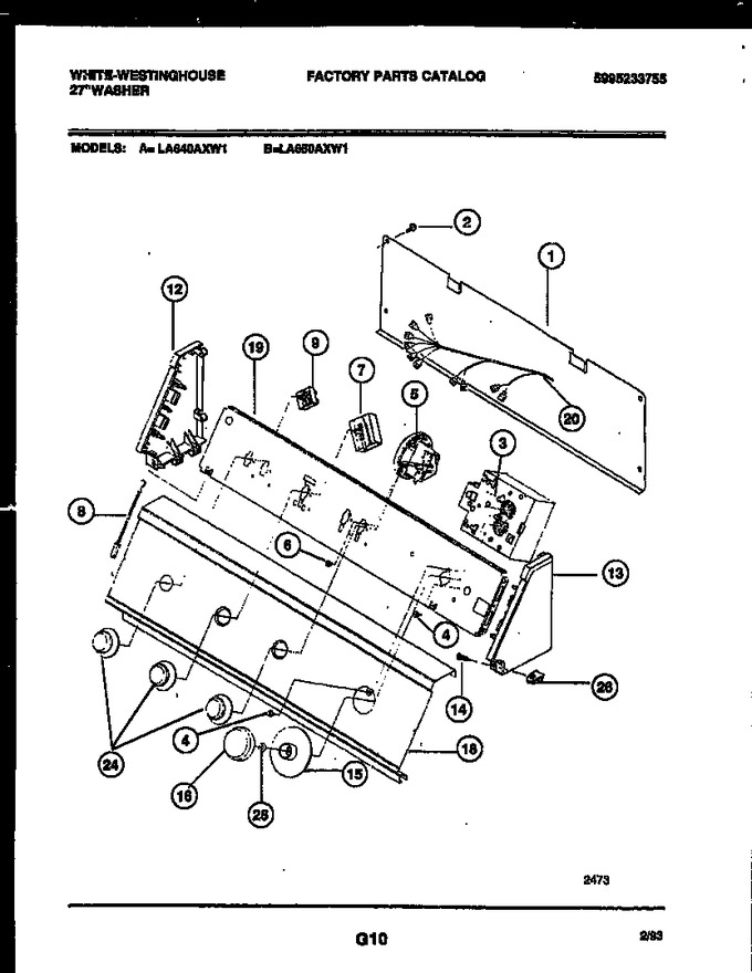 Diagram for LA640AXW1