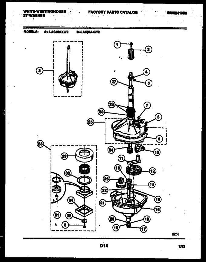 Diagram for LA650AXW2