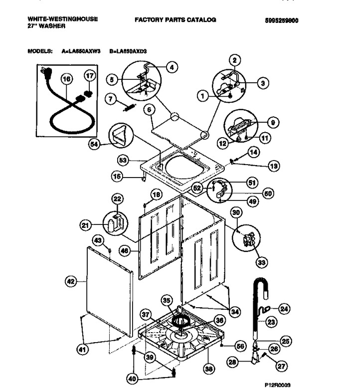 Diagram for LA650AXW3