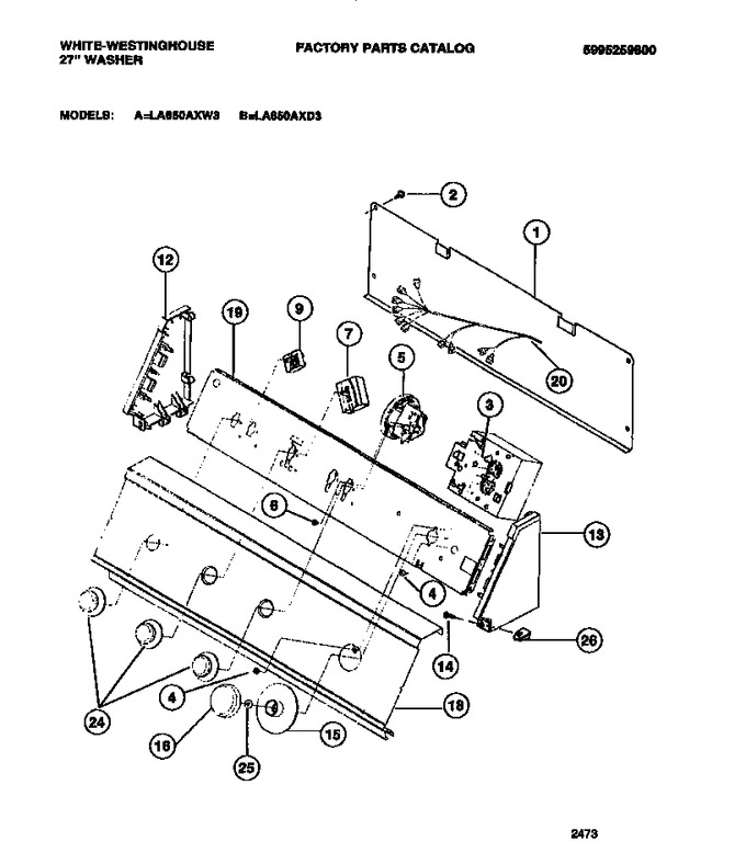 Diagram for LA650AXW3