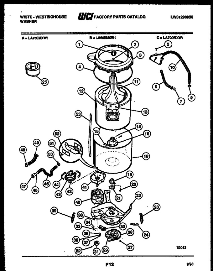 Diagram for LA750MXW1
