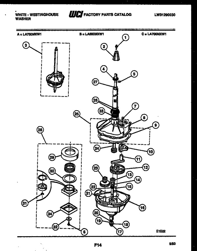 Diagram for LA750MXD1