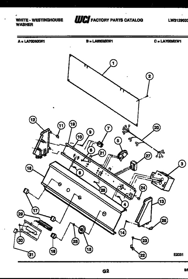 Diagram for LA750MXW1