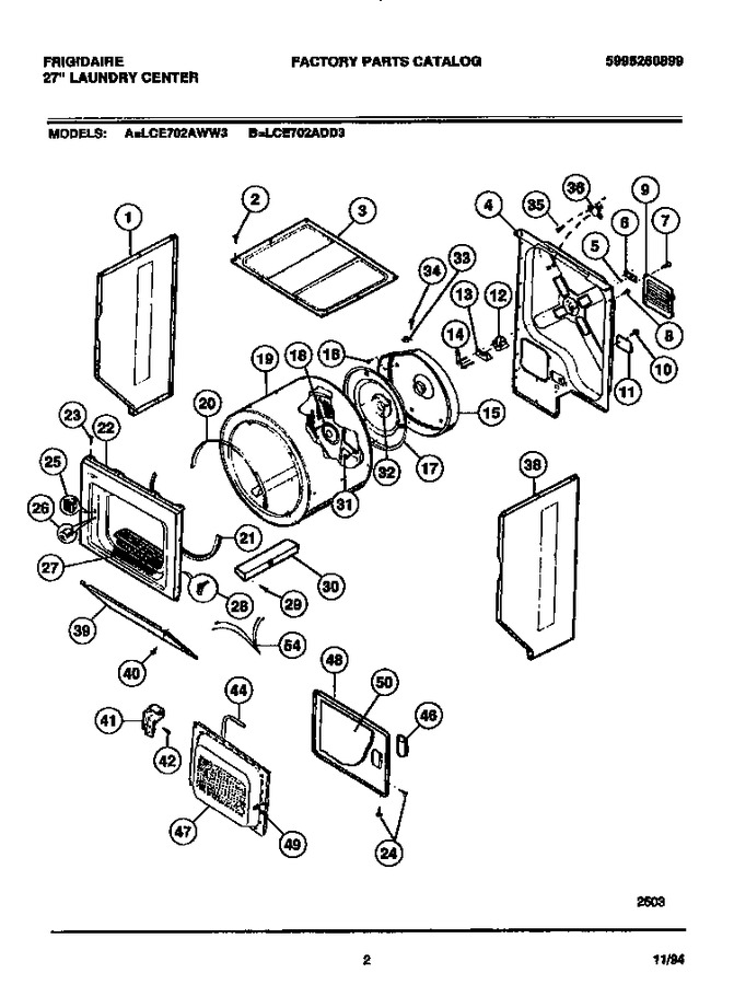 Diagram for LCE702AWW3