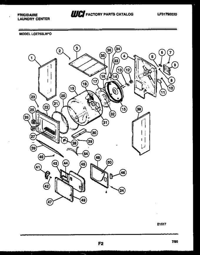 Diagram for LCE752LL0