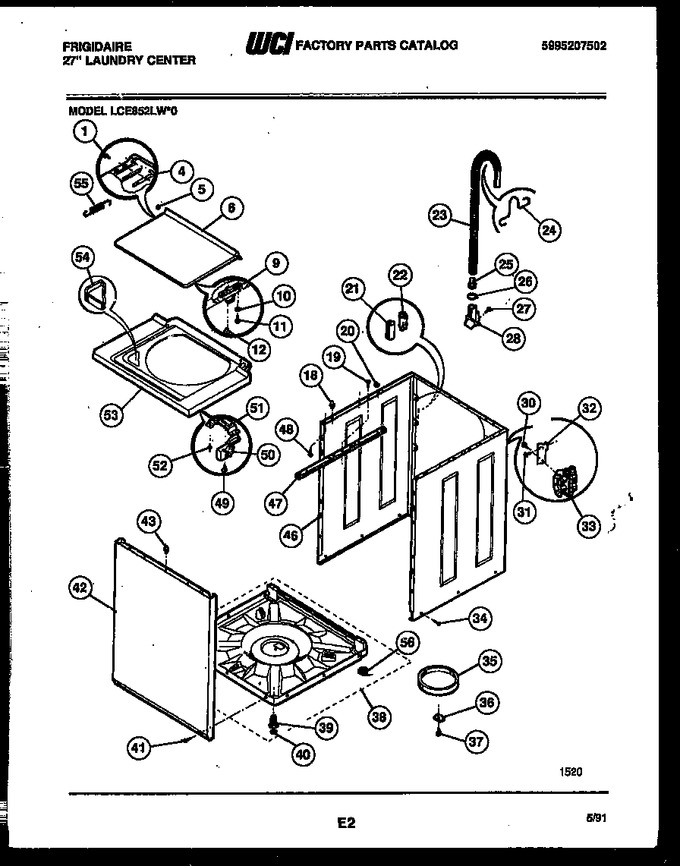 Diagram for LCE852LW0