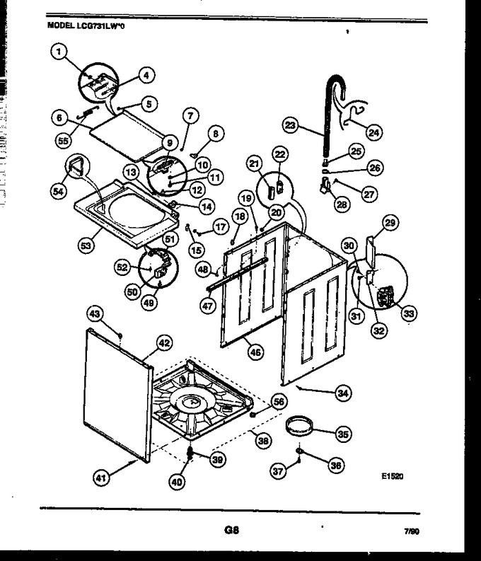 Diagram for LCG731LW0