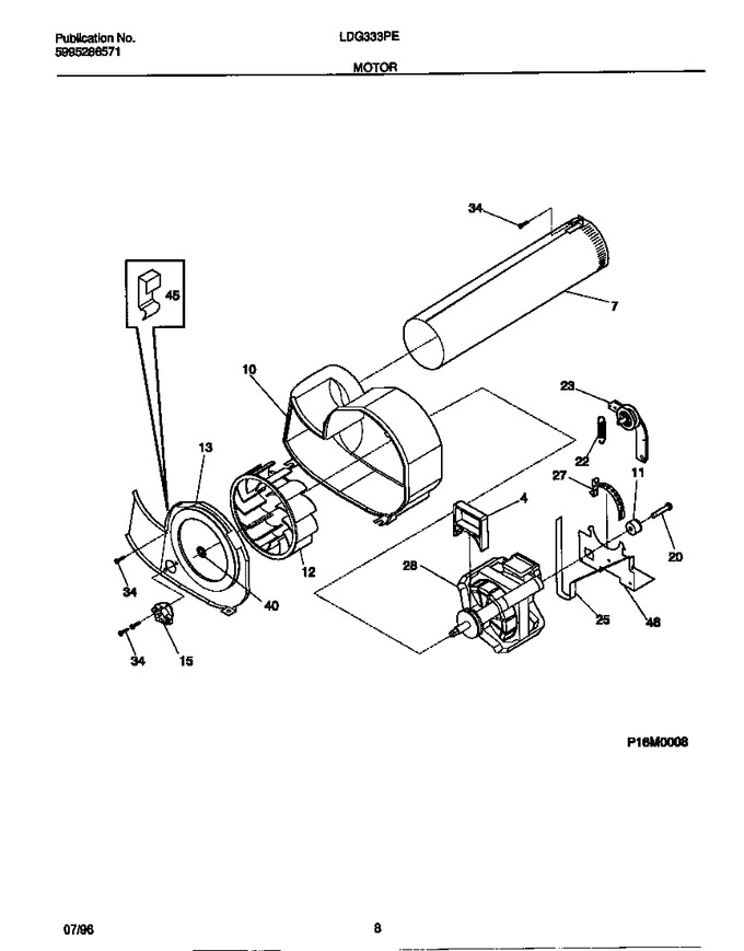 Diagram for LDG333PEW0