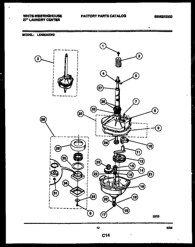 Diagram for LE400AXD2