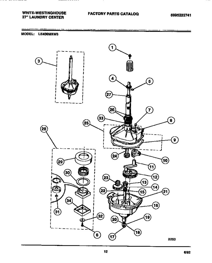 Diagram for LE400MXD3
