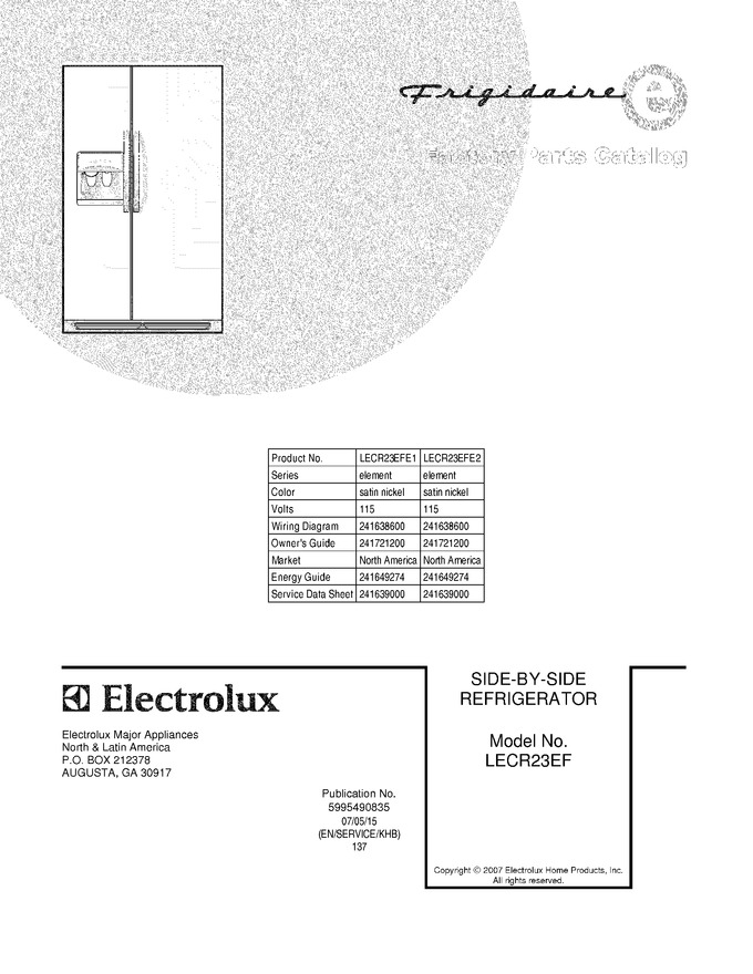 Diagram for LECR23EFE2