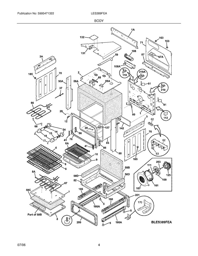 Diagram for LES389FEA