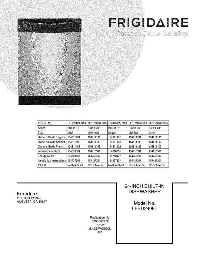 Diagram for LFBD2409LB0A