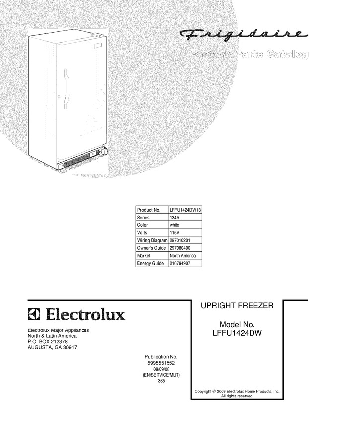 Diagram for LFFU1424DW13