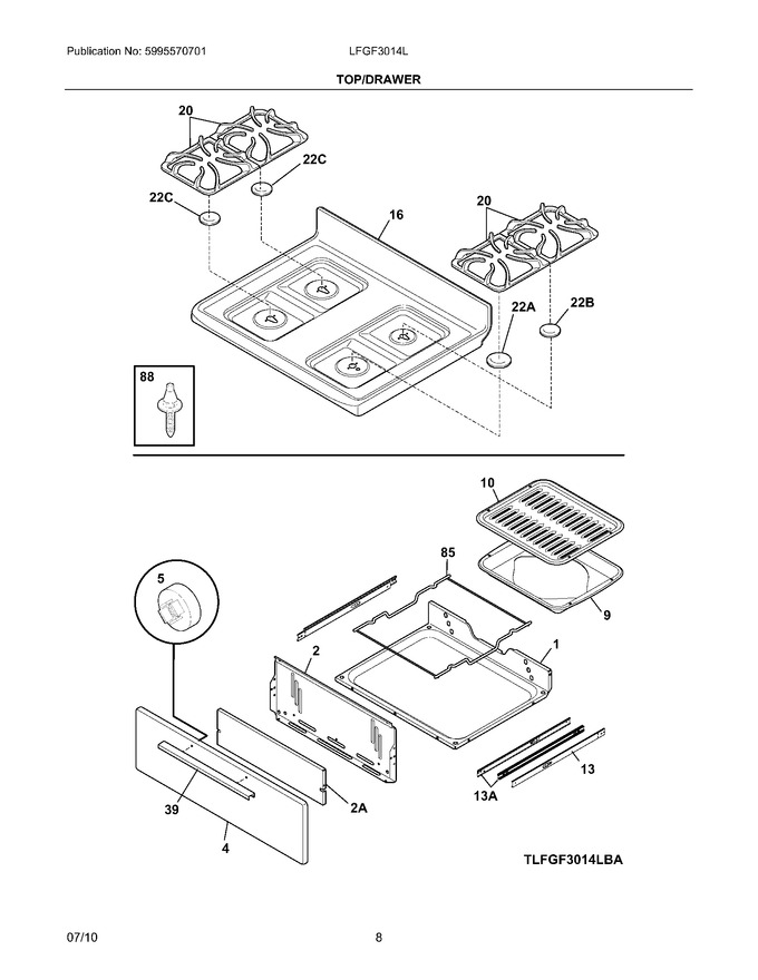 Diagram for LFGF3014LWA