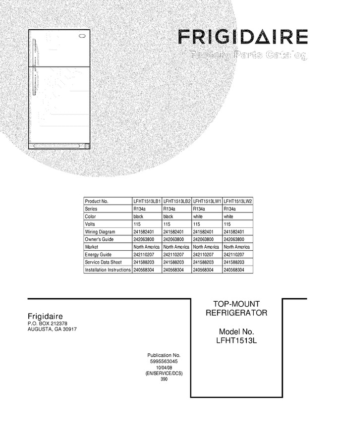 Diagram for LFHT1513LB1