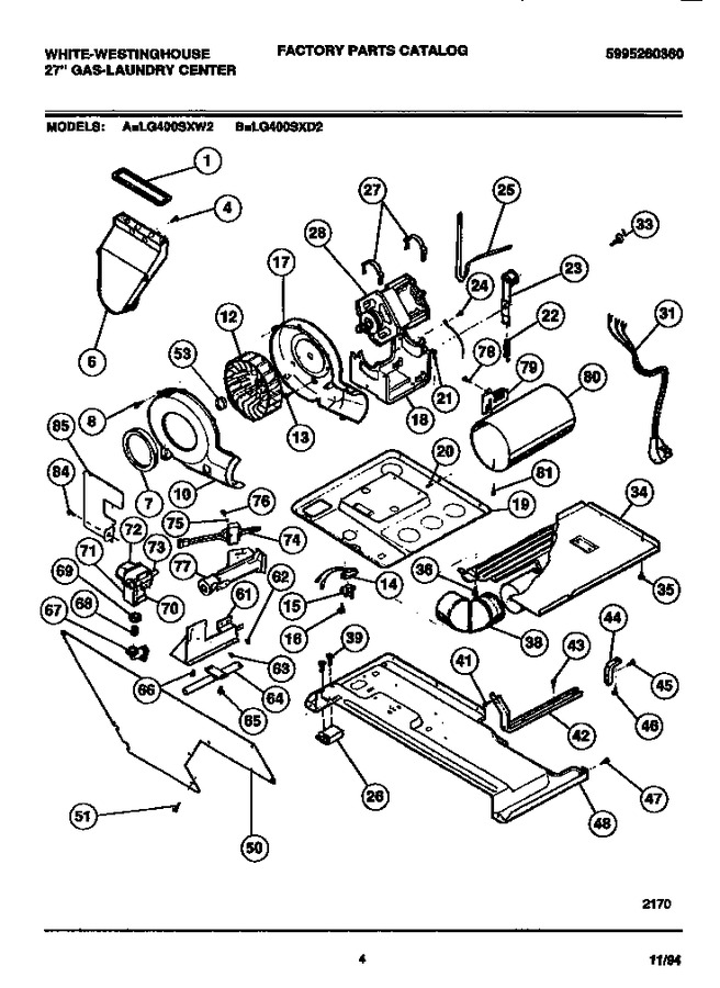 Diagram for LG400SXD2