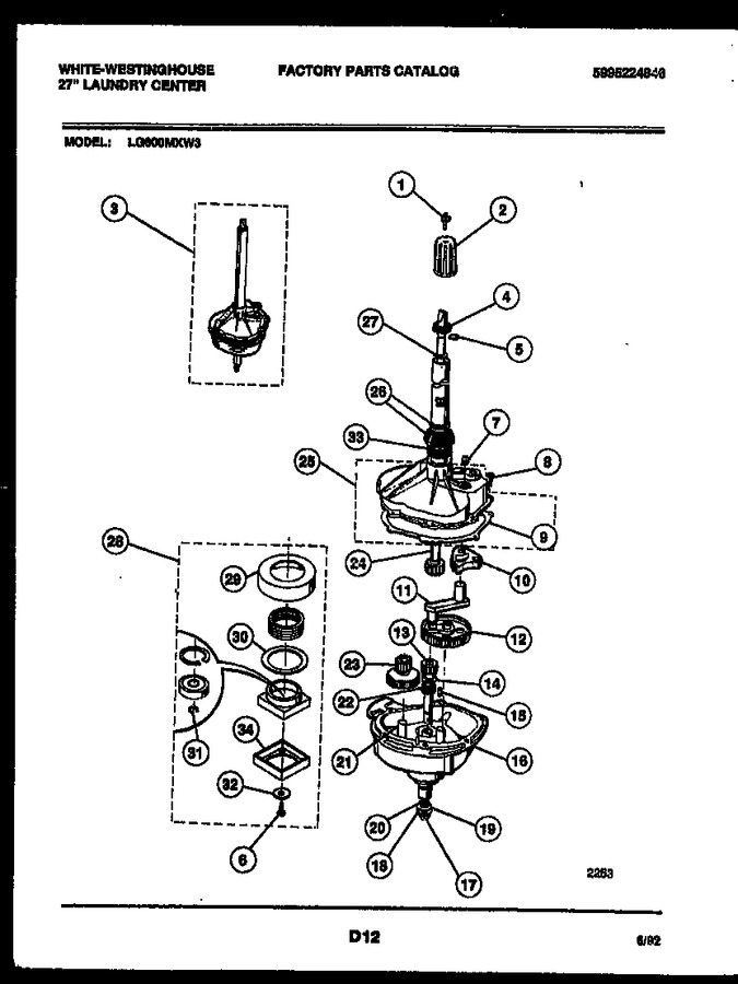 Diagram for LG600MXD3
