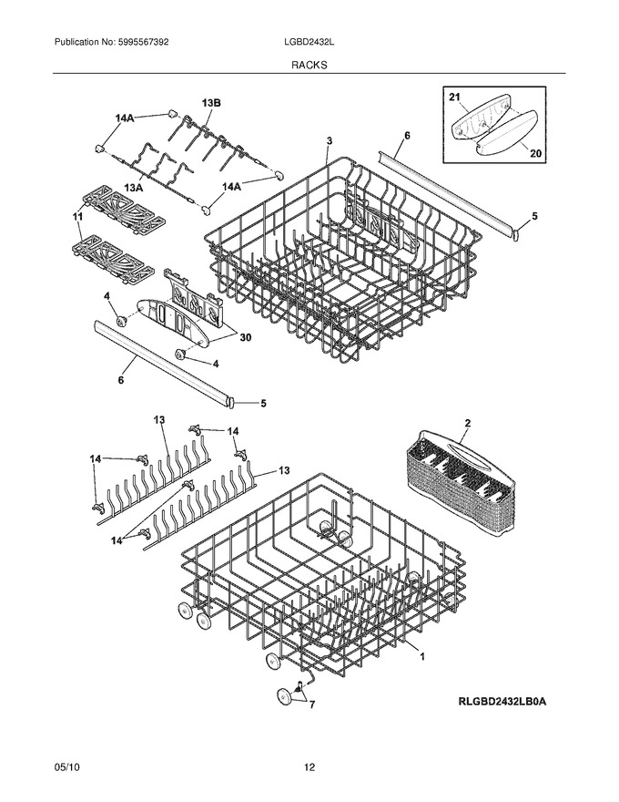 Diagram for LGBD2432LW0A