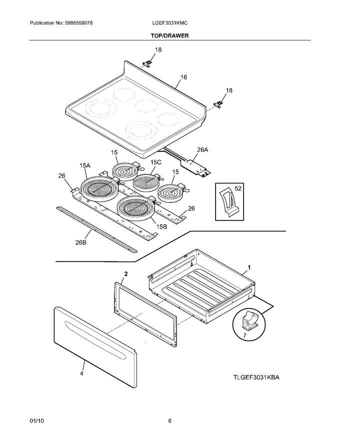 Diagram for LGEF3031KMC